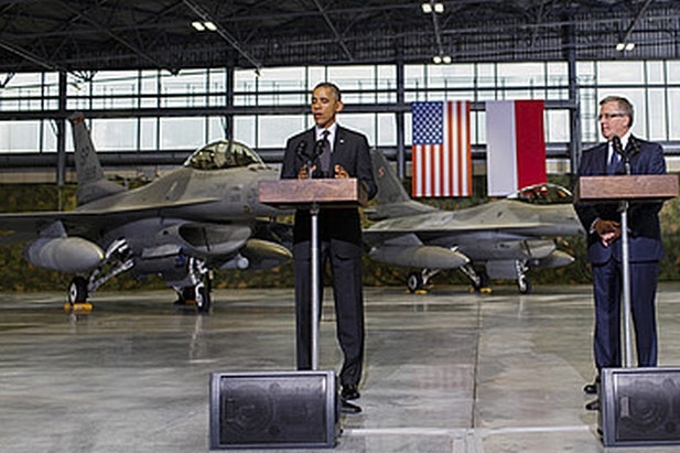 Обама в Польше объявит о выделении $1 млрд на оборону Европы, - Bloomberg