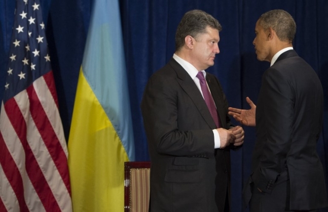 Обама заявил, что его встреча с Порошенко - это личное послание Путину