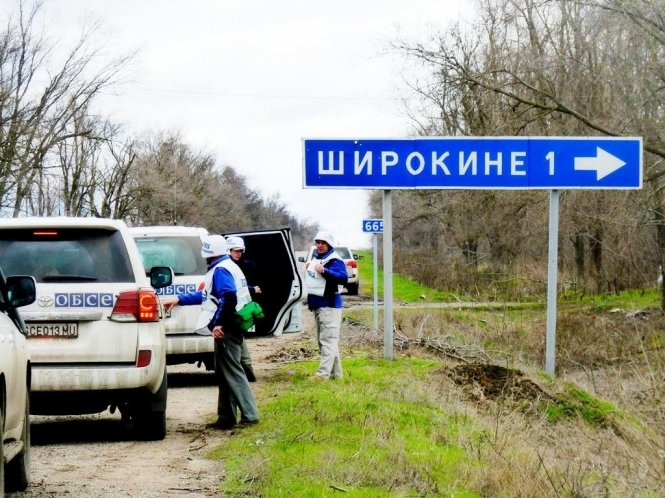 Спостерігачі ОБСЄ підтвердили, що бойовики пішли з Широкиного