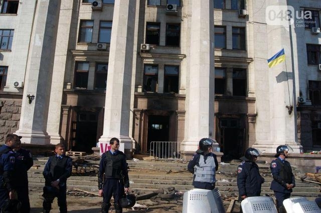 Одесская милиция говорит лишь о пяти пропавших без вести после беспорядков 2 мая