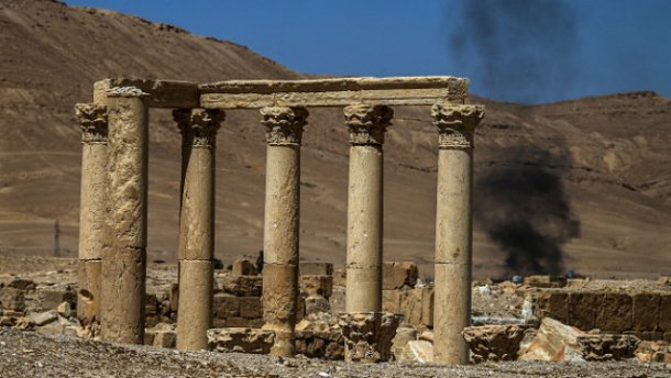 Бойовики ІДІЛ знищили частину стародавнього амфітеатру в Пальмірі

