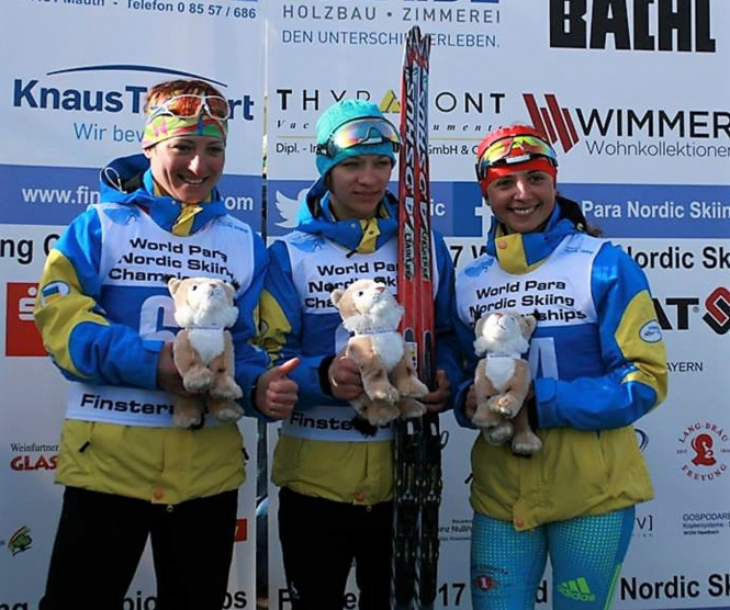 Украинские паралимпийцы завоевали восемь медалей Чемпионата мира по лыжным гонкам и биатлону