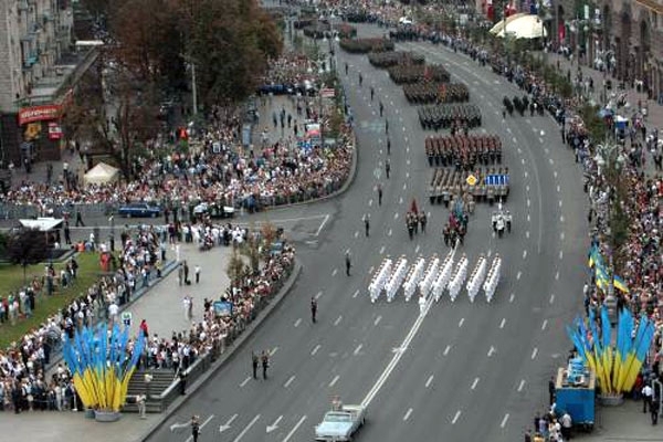 У Києві відбувся військовий парад 
