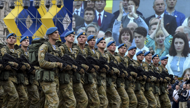 На парад ко Дню независимости выйдут 4500 военных и 250 единиц техники