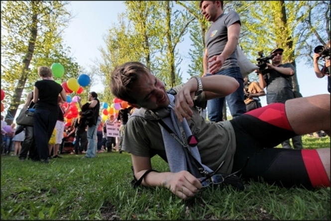 Московські геї опинились за гратами після свого заходу