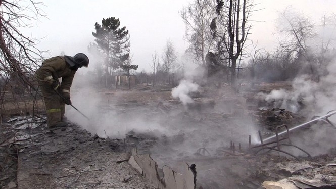 Страшные последствия пожаров в Хакасии