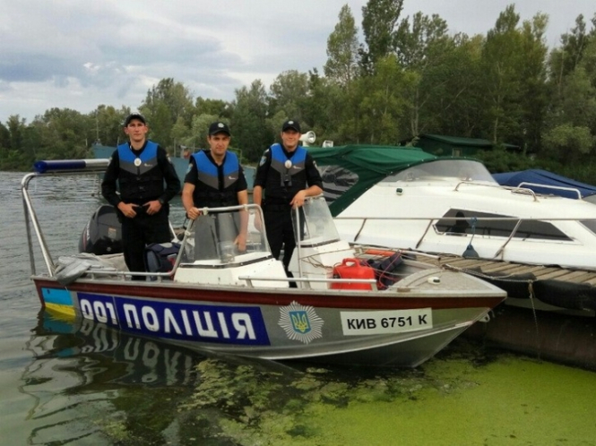У Києві відкрили підрозділ річкової поліції
