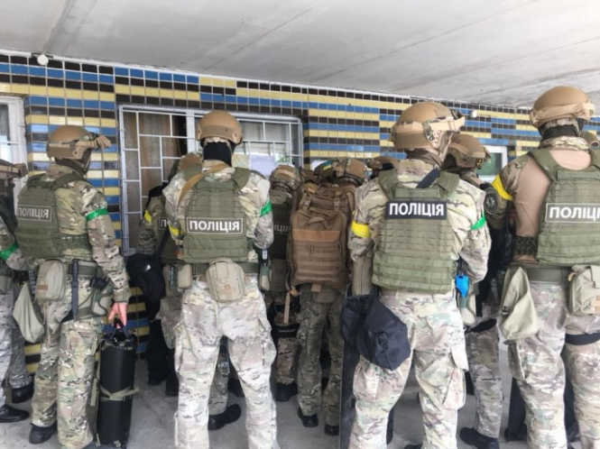 Полиция проводит обучение в Киеве и просит не паниковать