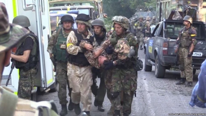 За прошедшие сутки в зоне АТО погиб один военнослужащий, а пятеро получили ранения