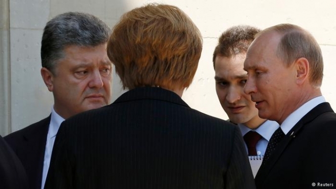 Порошенко и Путин договорились о двустороннем прекращении огня между Киевом и террористами, - обновлено
