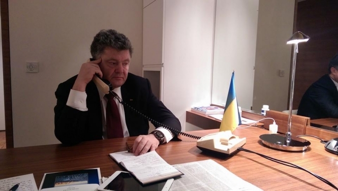 Порошенко призвал Туска увеличить макрофинансовую помощь ЕС Украине