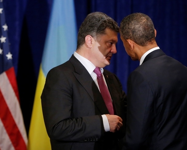 Обама заверил Порошенко, что не признает аннексию Крыма