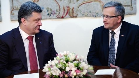 Порошенко та Коморовський скоординували позиції перед засіданням Ради Європи