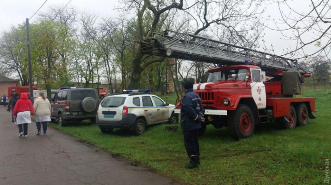 В Одессе произошел крупный пожар в центре психического здоровья