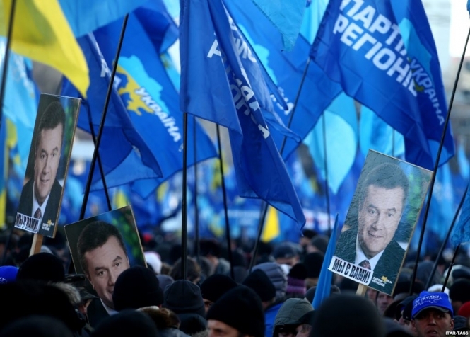 Партія регіонів припиняє політичну діяльність на Донбасі