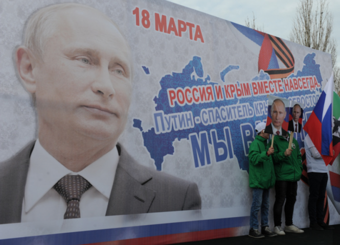 Путін заявив, що Росію змусили анексувати Крим

