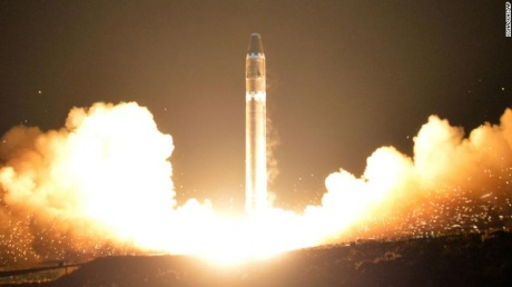 КНДР оприлюднила відео запуску балістичної ракети 