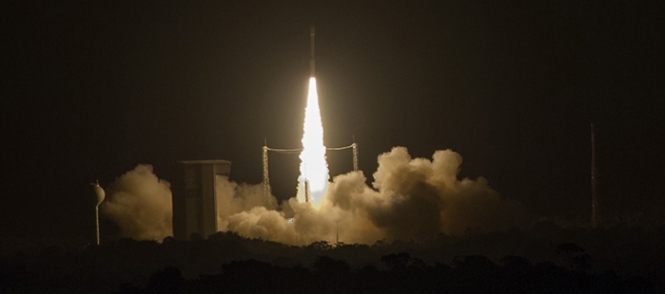 Франция запустила ракету-носитель с украинским двигателем, - ВИДЕО