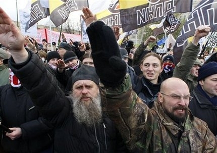 Российских неонацистов уличили в Чехии 