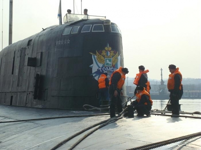 У Росії горів атомний підводний човен (відео)