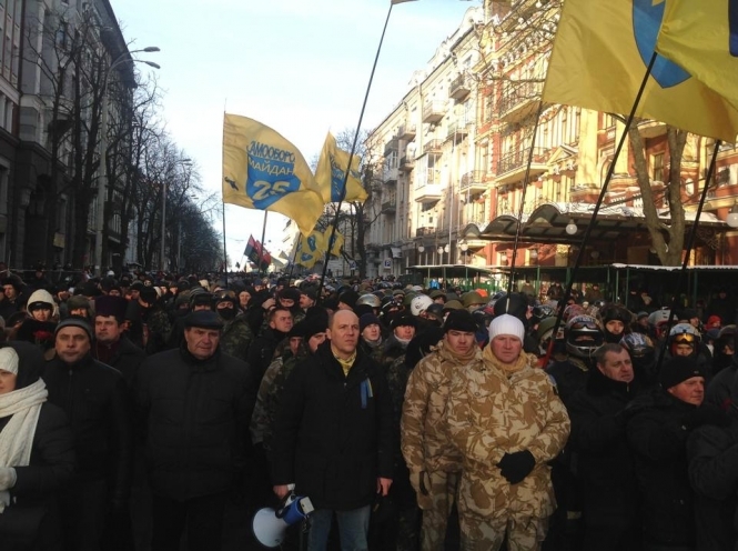В годовщину Майдана самооборонцы проведут марш с требованием осудить убийц