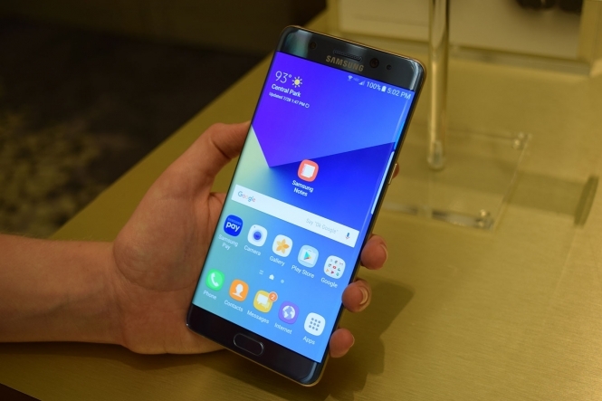 Samsung зупинила виробництво Galaxy Note 7