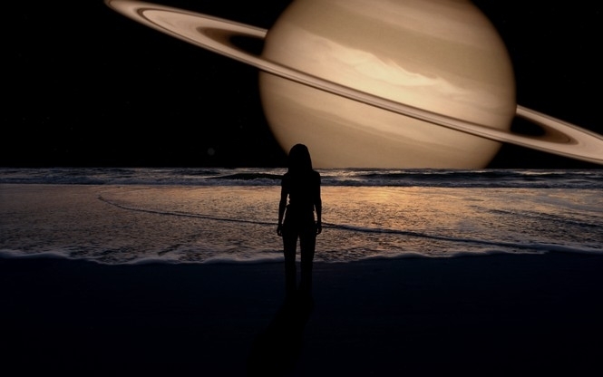 Найбільш зоряні ночі у космосі: якби Земля мала кільця Сатурна
