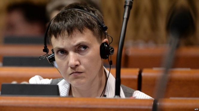 Депутати проголосували за виключення Савченко з делегації в ПАРЄ