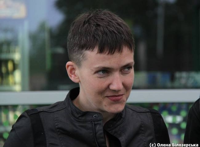 Надежда Савченко вышла из партии 