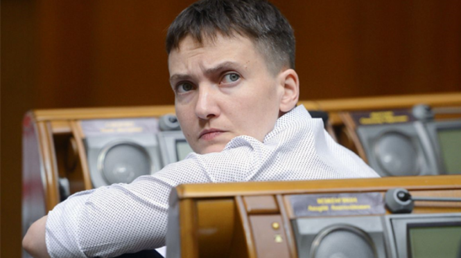 Савченко задержали в кулуарах Рады - ВИДЕО
