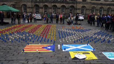 Шотландия поддерживает референдум о независимости Каталонии