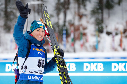 Вита Семеренко завоевала бронзу на этапе Кубка мира в Германии