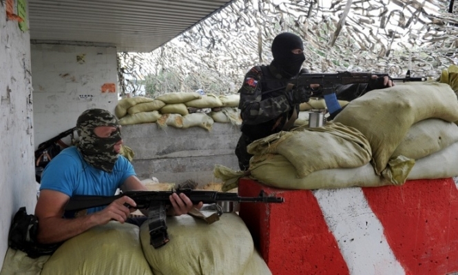Боевики в Донецке установили еще один блокпост