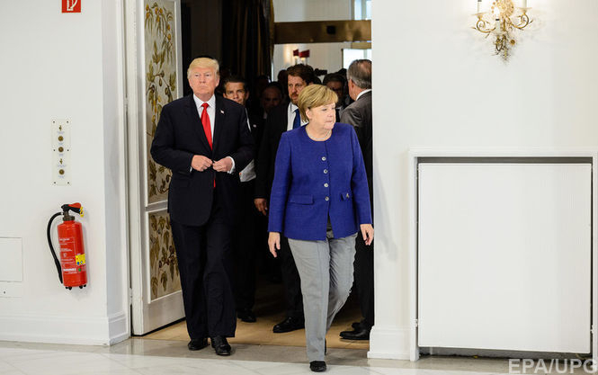 Меркель і Трамп перед стартом G20 обговорили Сирію та Донбас