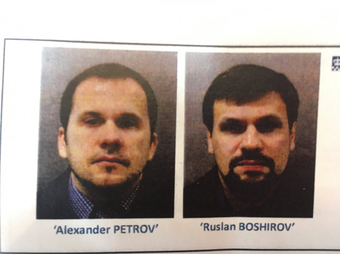  Британія назвала імена двох росіян, причетних до отруєння Скрипалів