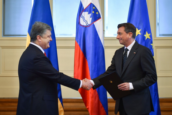 Президент Словении: мы будем поддерживать все санкции против России