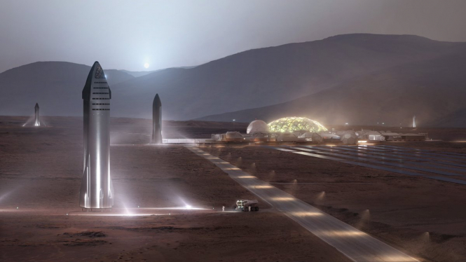 SpaceX представила корабель для польотів на Місяць і Марс