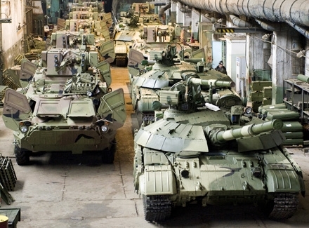 Відремонтовані танки Нацгвардії із заводу імені Малишева забрали для чергової 