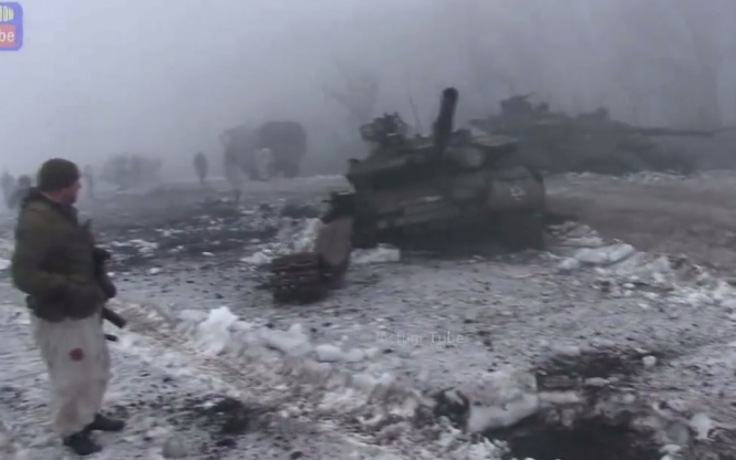Бій за Вуглегірськ: бійці 13-го мотопіхотного батальйону підбили три російських танки