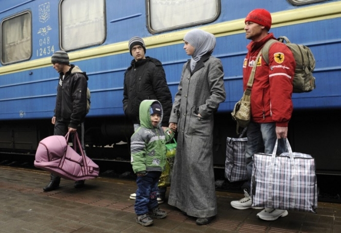 У Пущі-Водиці поселили 50 біженців із Криму