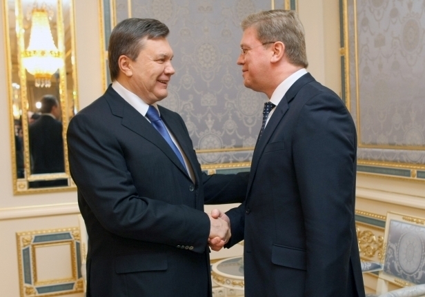 Я натхненний рішучістю Януковича - прихильність ЄС до України залишається непохитною, - ФюлеЯ натхненний рішучістю Януковича - прихильність ЄС до України залишається непохитною, - Фюле