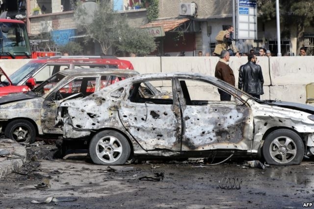 В результате теракта в Дамаске погибли восемь правоохранителей