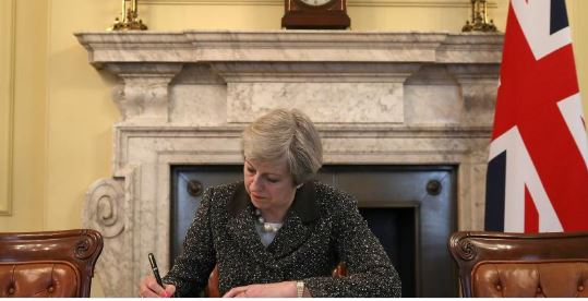 Тереза Мей офіційно запустила процедуру Brexit