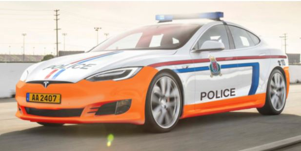 Полиция Люксембурга пересядет на Tesla Model S