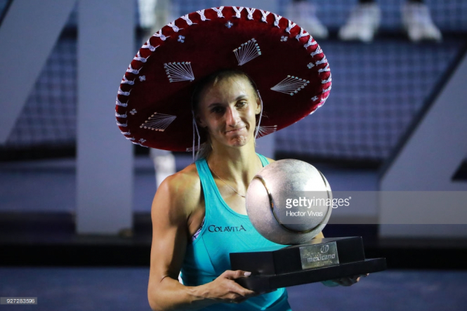 Леся Цуренко во второй раз стала чемпионкой на турнире в Акапулько