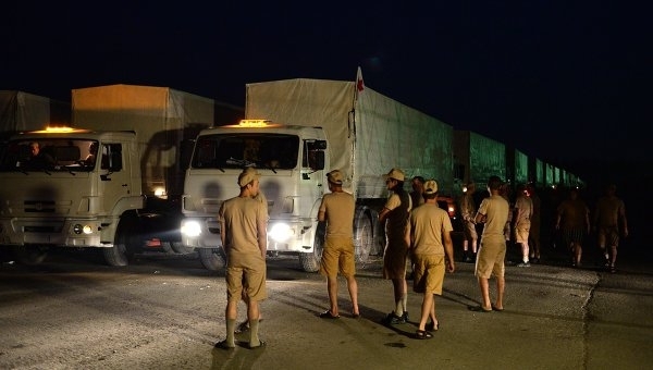 Майже 300 вантажівок з так званою гуманітарною допомогою для Донбасу виїхали з Підмосков'я