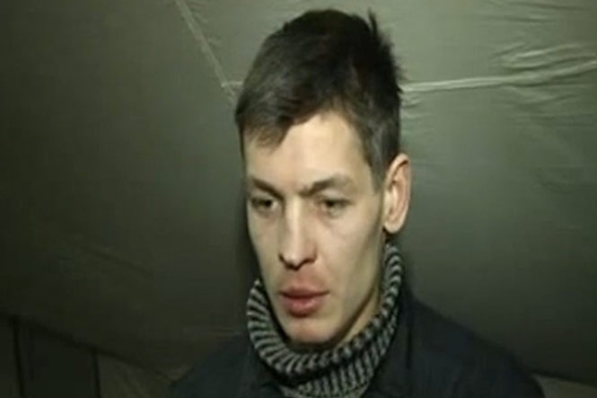 Активист Евромайдана признался, что милиция заставила его прочитать текст про оружие на Майдане на камеру