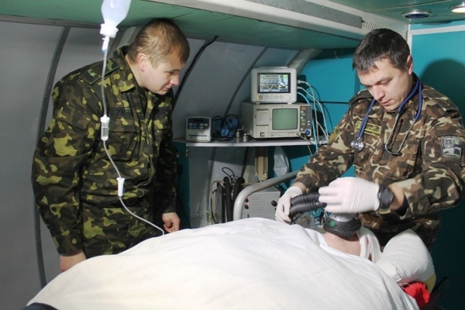 18 раненых украинских силовиков вывезли из России