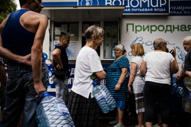 У 5 районах Донецька відновили водопостачання