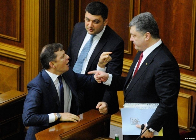 Ляшко извинился перед Порошенко, но Президент не в курсе, за что, - видео
